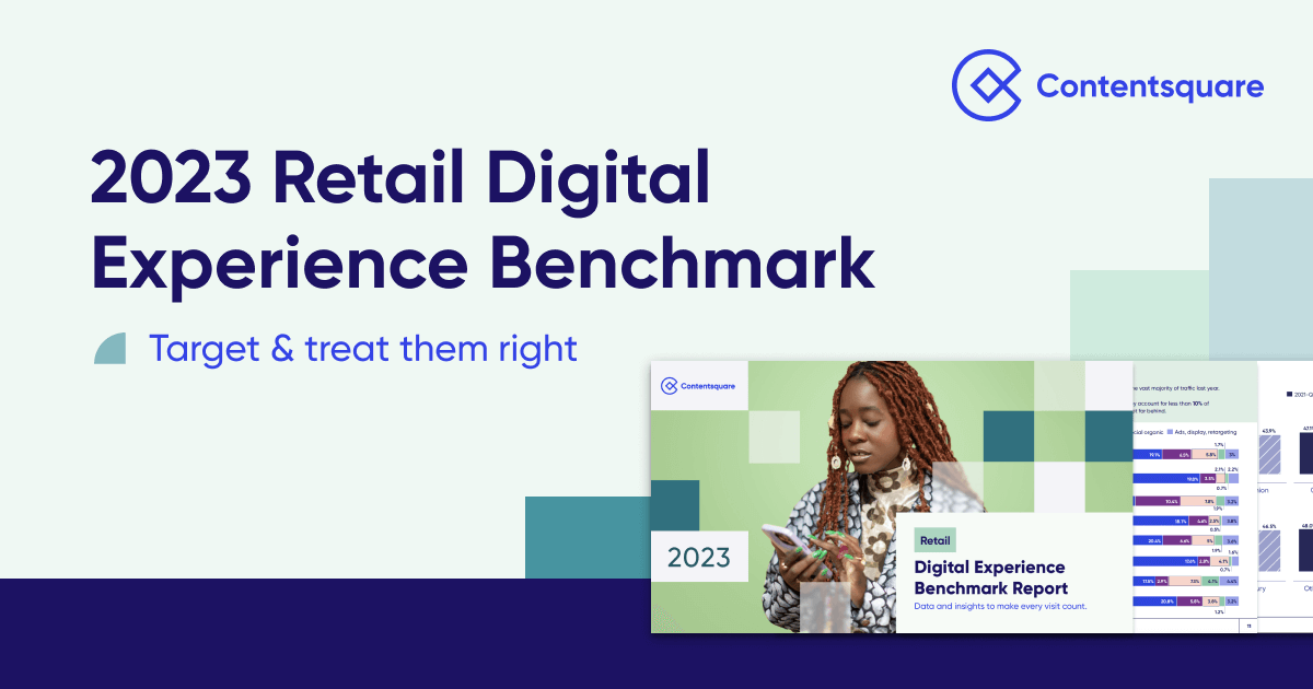 2023 Retail Digital Experience Benchmark cover